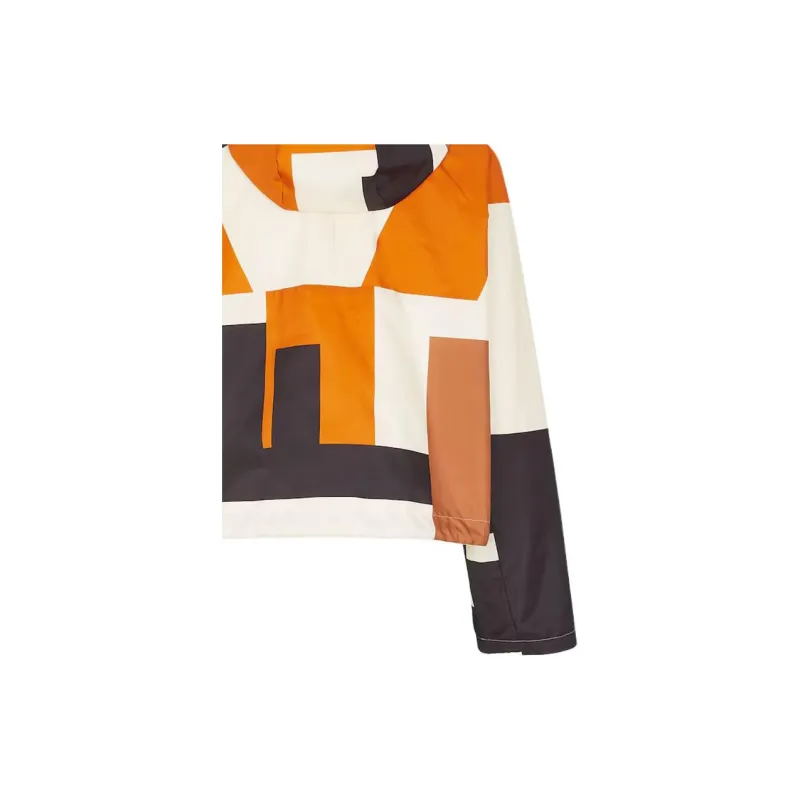 FENDI Zipped Reversible Hooded Jacket-4