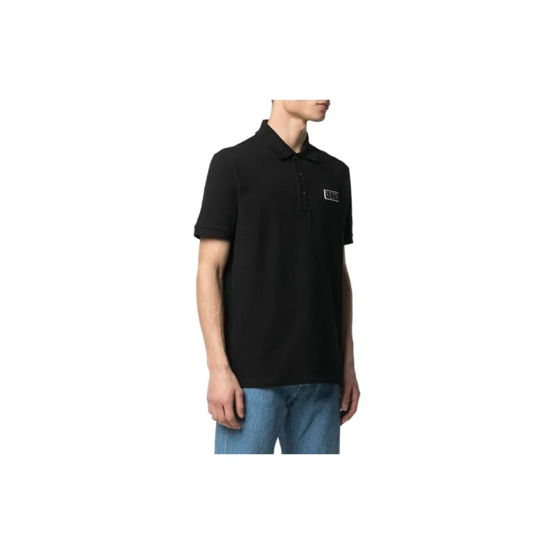 Valentino Polo Shirt Men's Black-3