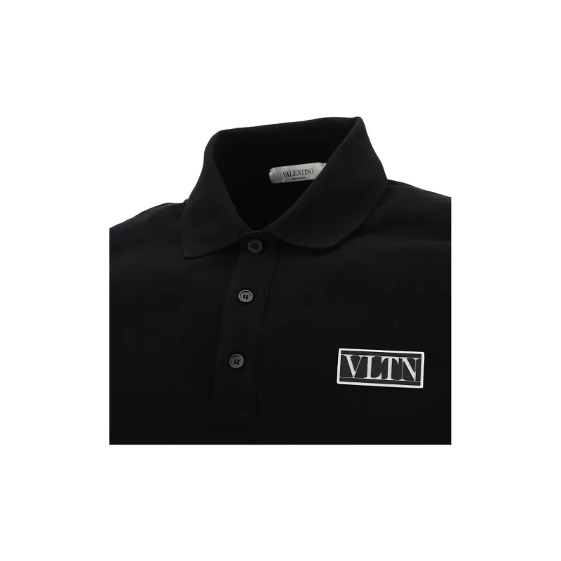 Valentino Polo Shirt Men's Black-4