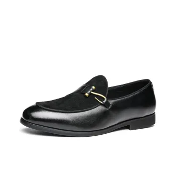 FAPAI Lazy Slip on Casual Shoes Men's Black