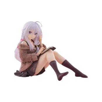 TAITO Wandering Witch  The Journey Of Elaina Desktop Cute Elaina Portable Figure Bonus Gifts 18cm