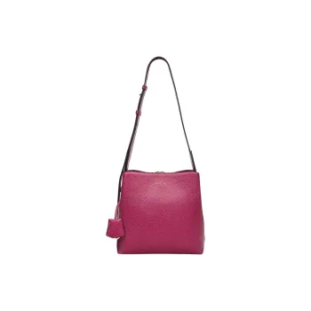 RADLEY Cow Leather Bucket Bags Crossbody Bag Shoulder Bag Medium Size Women's Fuchsia