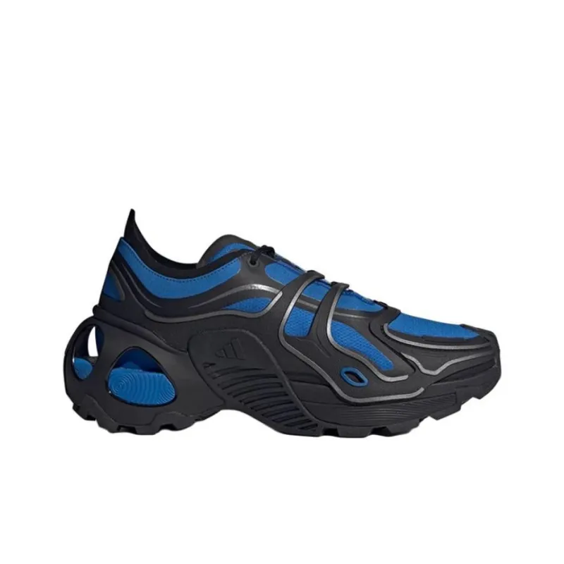 Adidas Edge Runner Anti Slip Wear Resistant Low Top Casual Shoes Unisex Black Blue-1