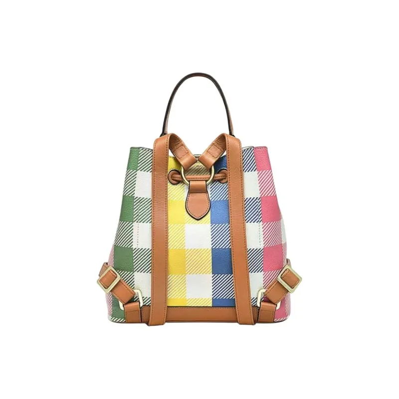 RADLEY Cow Leather Backpack Medium Size Women's White & Multicolor-1