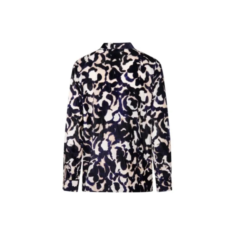 Forte Forte Animal print Velvet Shirt-1