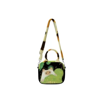 AOSONG Velvet Fabric Technology Crossbody Bag Unisex Cannot Be Divided Into Pears