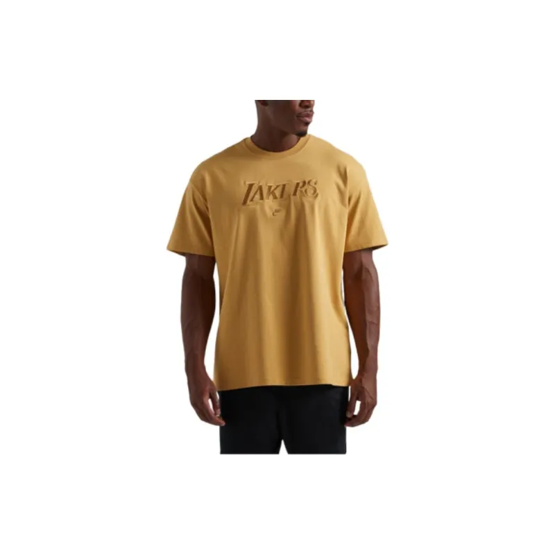 Nike Nike X NBA T-Shirt Men's Wheat Gold-3