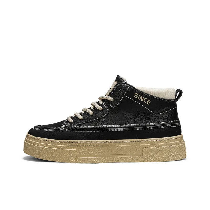 M.M Party Anti Slip And Wear Resistant Balance Mid Top Skateboard Shoes Men's-0