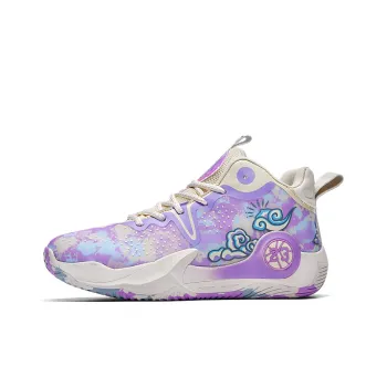 Wooden Rabbit Anti Slip Wear Resistant Mid Top Basketball Shoes Unisex