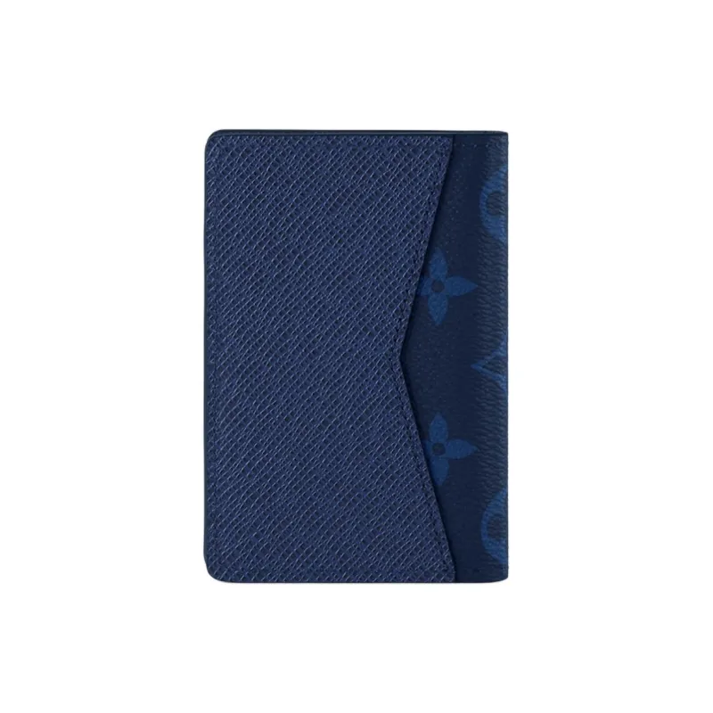LOUIS VUITTON Pocket Organizer Navy Blue-2