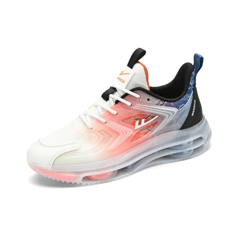 WARRIOR Chunky Sneakers Men Low Top White Blue White Hulan/White Blue Orange Black/White Black-7