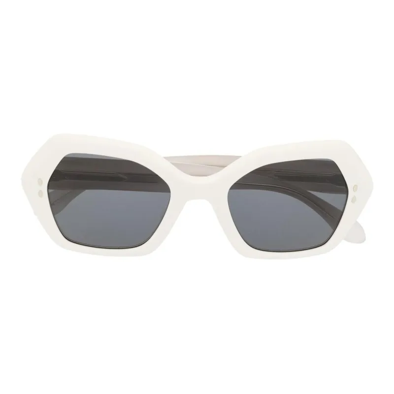 ISABEL MARANT Ely Hexagon frame Tinted Sunglasses-1