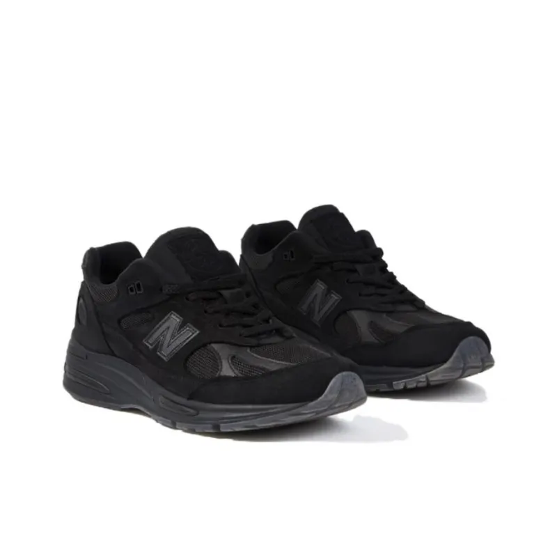 New Balance 991v2 MiUK Stone Island Ghost Pack Black-2