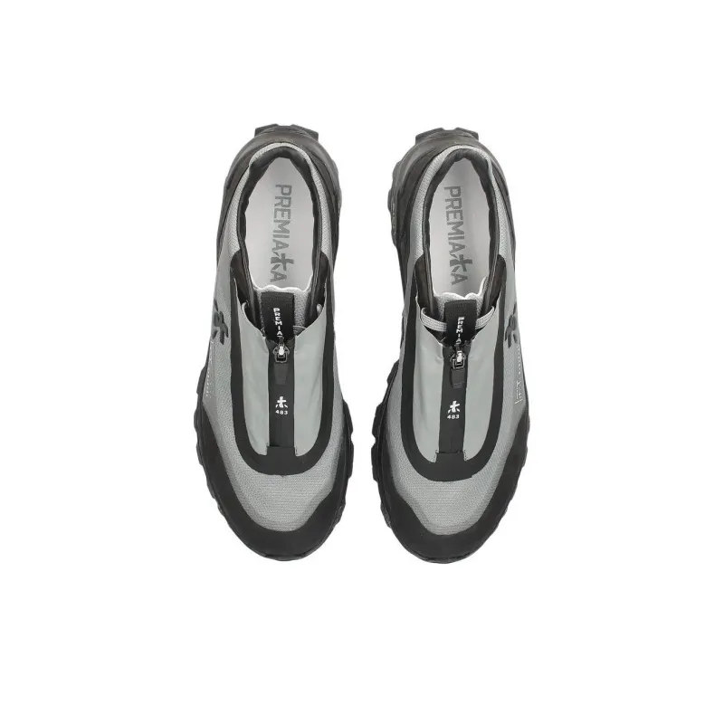 PREMIATA Sciliar Low Top Casual Shoes Men's Gray-5