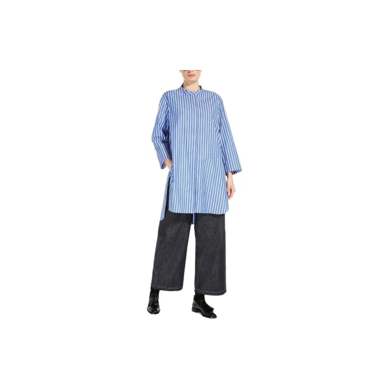 'S MAX MARA Shirts Women's Blue-6