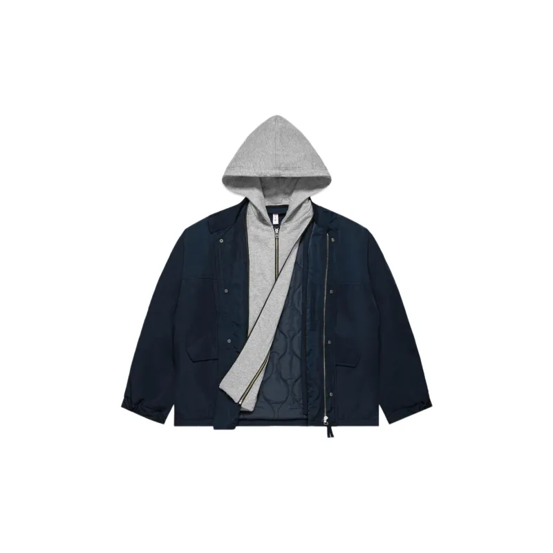 CLOT Life Is A Game Series Jackets Unisex Navy-1