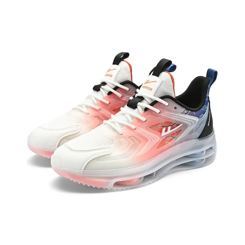 WARRIOR Chunky Sneakers Men Low Top White Blue White Hulan/White Blue Orange Black/White Black-8