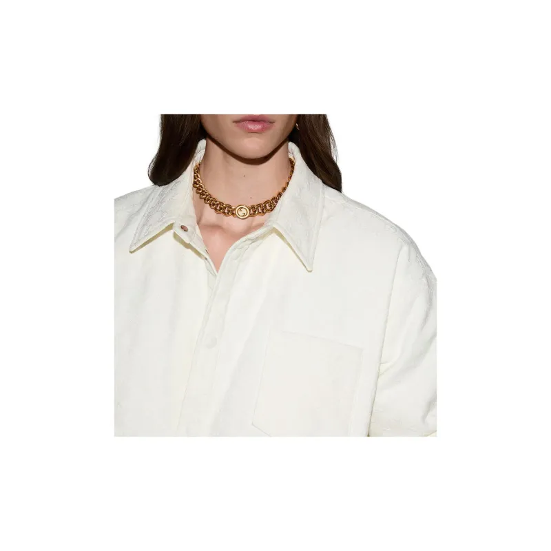 GUCCI FW24 Puffer Jacket Women's White-5