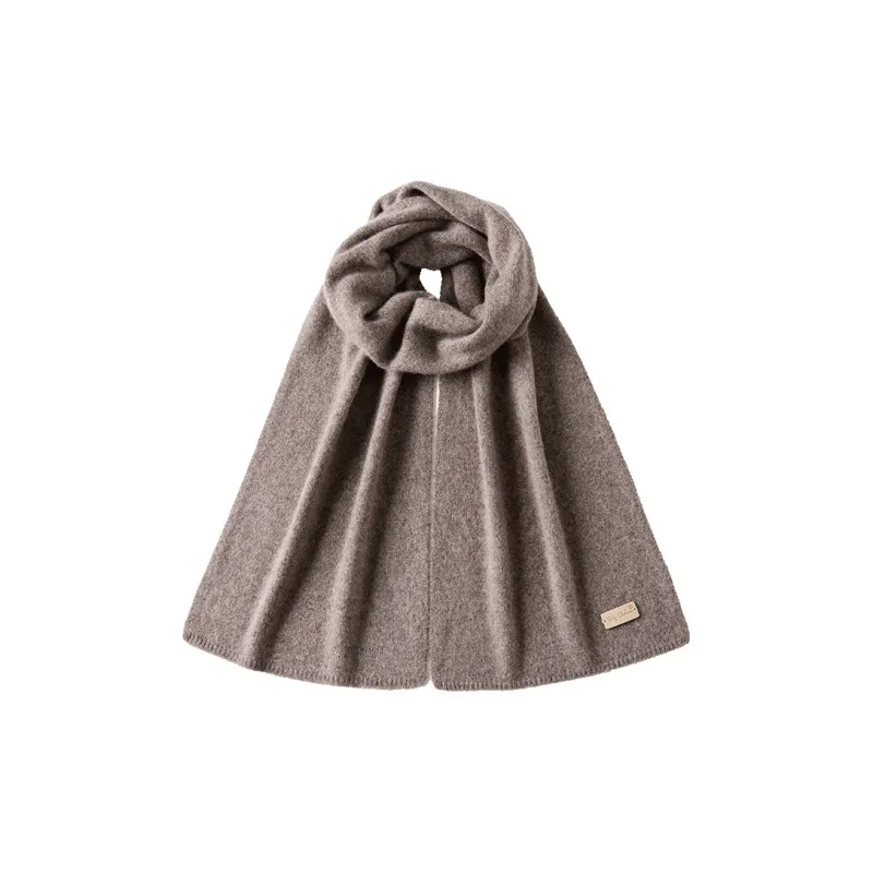 JIUMU Cashmere Knit Scarves Women's-4