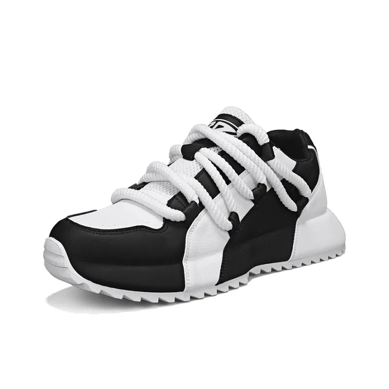 M.M Party Anti Slip Wear Resistant Low Top Chunky Sneakers Men's-1