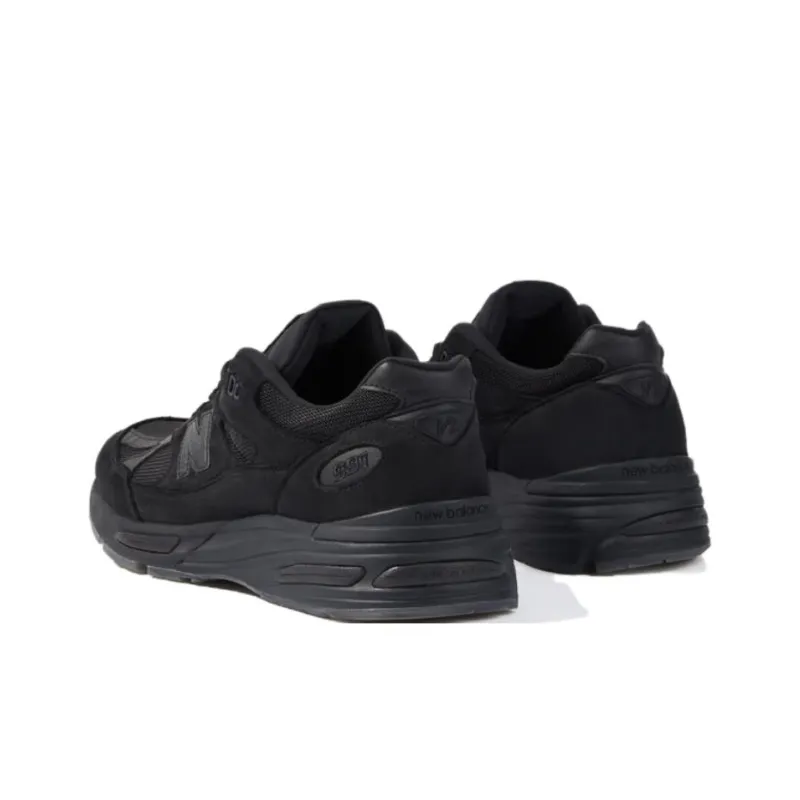 New Balance 991v2 MiUK Stone Island Ghost Pack Black-4