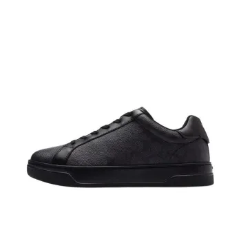 COACH Highline Low Top Skateboard Shoes Men's Black