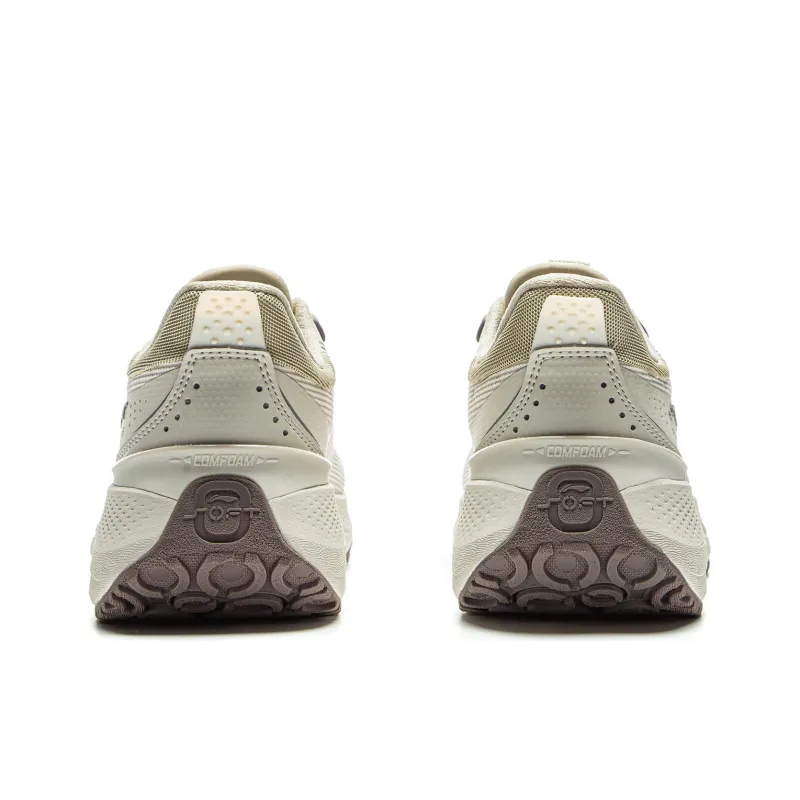 LiNing SOFT PLUS Cushioning, Wear Resistant Low Top Casual Shoes Women's Beige-5