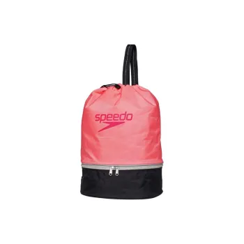 Speedo Polyester Backpack Unisex Pink & Black