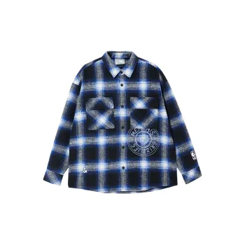JACK JONES· x NBA Long Sleeved Shirt Men's Marine Blue