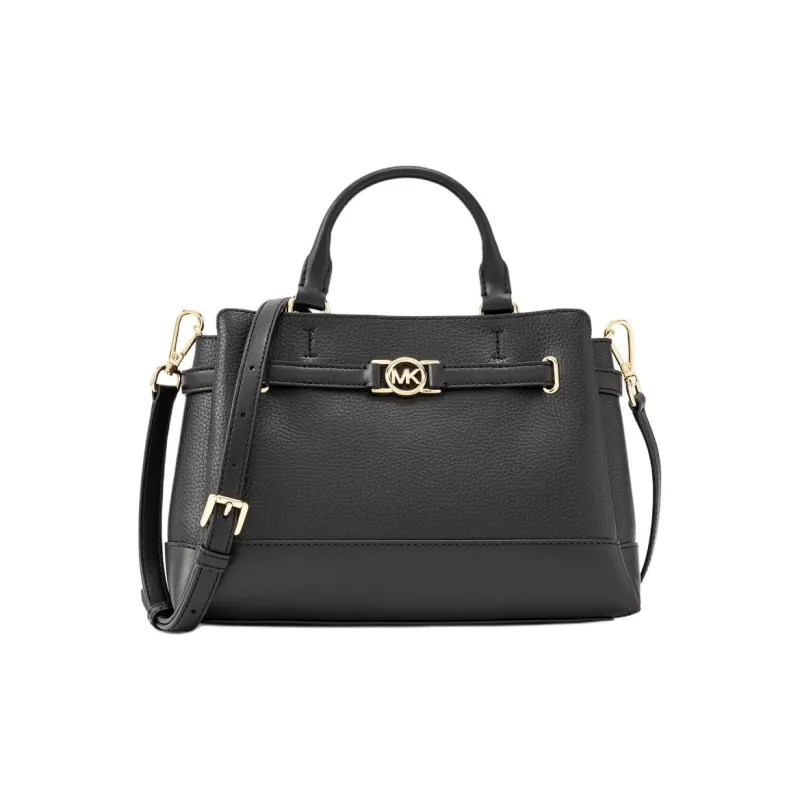 MICHAEL KORS Cow Leather Shoulder Bag Crossbody Bag Handbag Small Size Women's Black-0