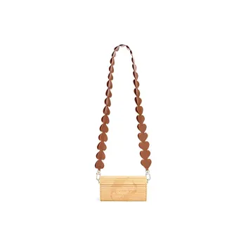 Feng Chen Wang Heart-shaped Bamboo Shoulder Bag