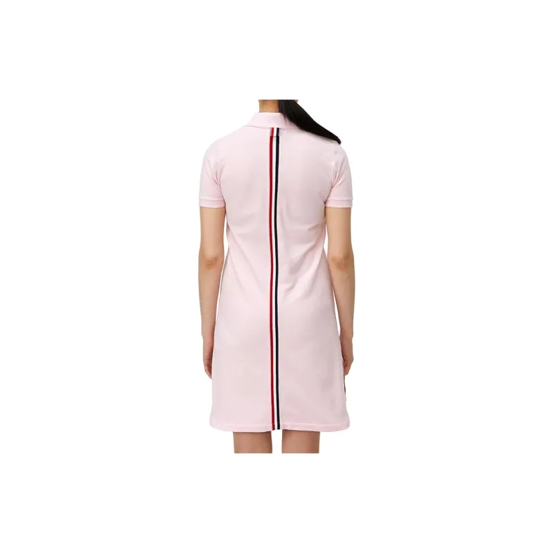 THOM BROWNE· Short Sleeved Dress Women's Pink-4