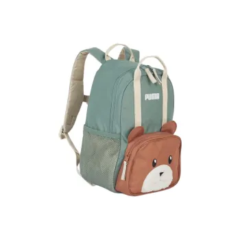 PUMA Polyester Backpack Regular Kids' Green & Brown
