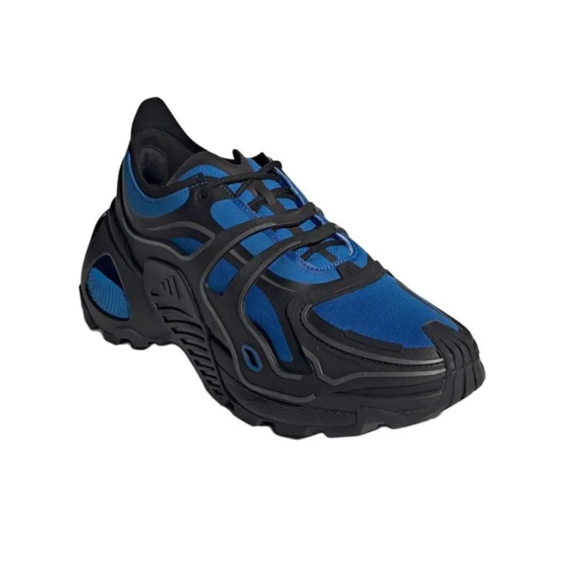 Adidas Edge Runner Anti Slip Wear Resistant Low Top Casual Shoes Unisex Black Blue-2