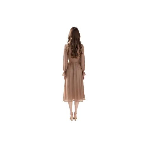 Mapping Long Sleeved Dresses Women's