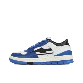 AVIA 825R Series Slip Resistant Coverage Low Top Skateboard Shoes Unisex White Blue Black