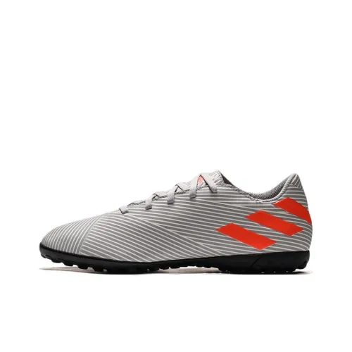Adidas Nemeziz 19 TF Rubber Broken Studs Wear-resistant And Lightweight Soccer Shoes Men's Gray