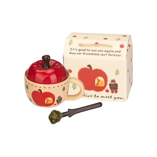 MDZF SWEET HOME Cute Apple Mug 400-420ml