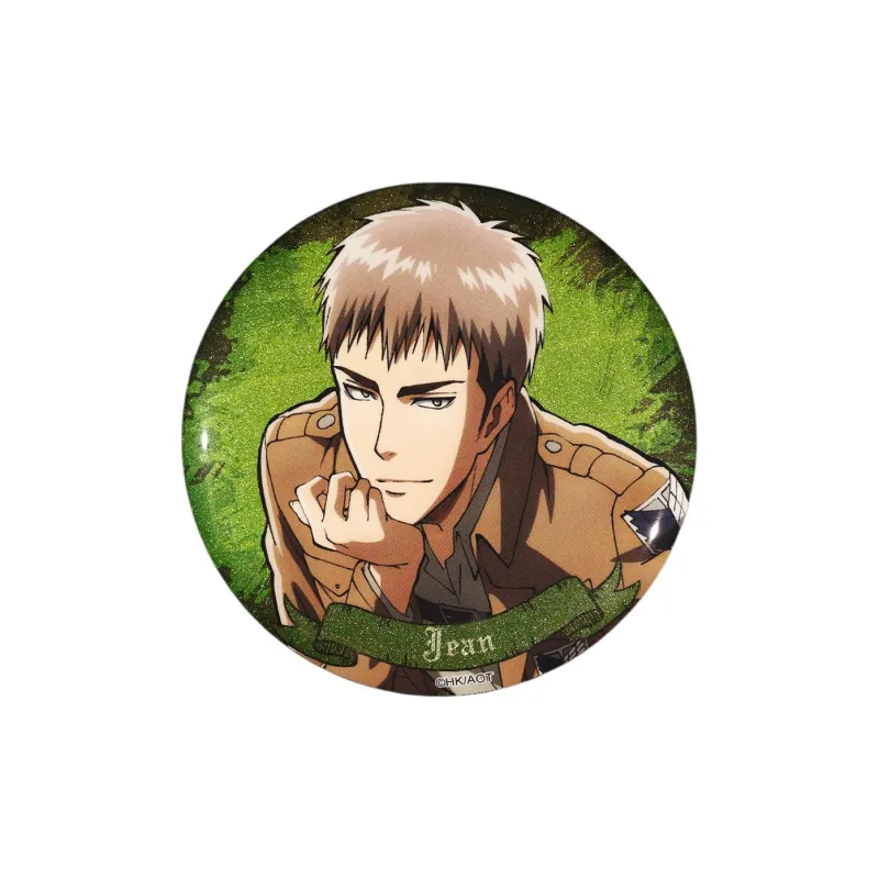 BOOM COMIC Attack On Titan S2 Shimmer Gold Onion Character Illustration Badges-5