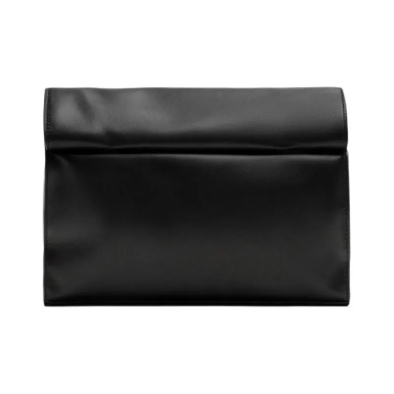 ZARA Sheepskin Clutch Regular Men's Black-0