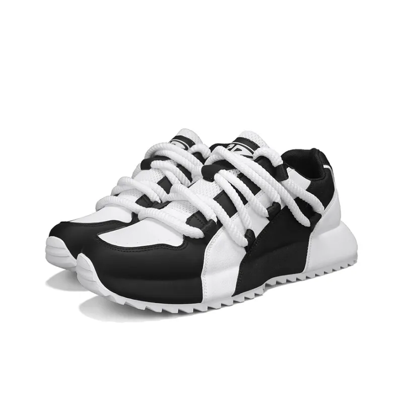 M.M Party Anti Slip Wear Resistant Low Top Chunky Sneakers Men's-2