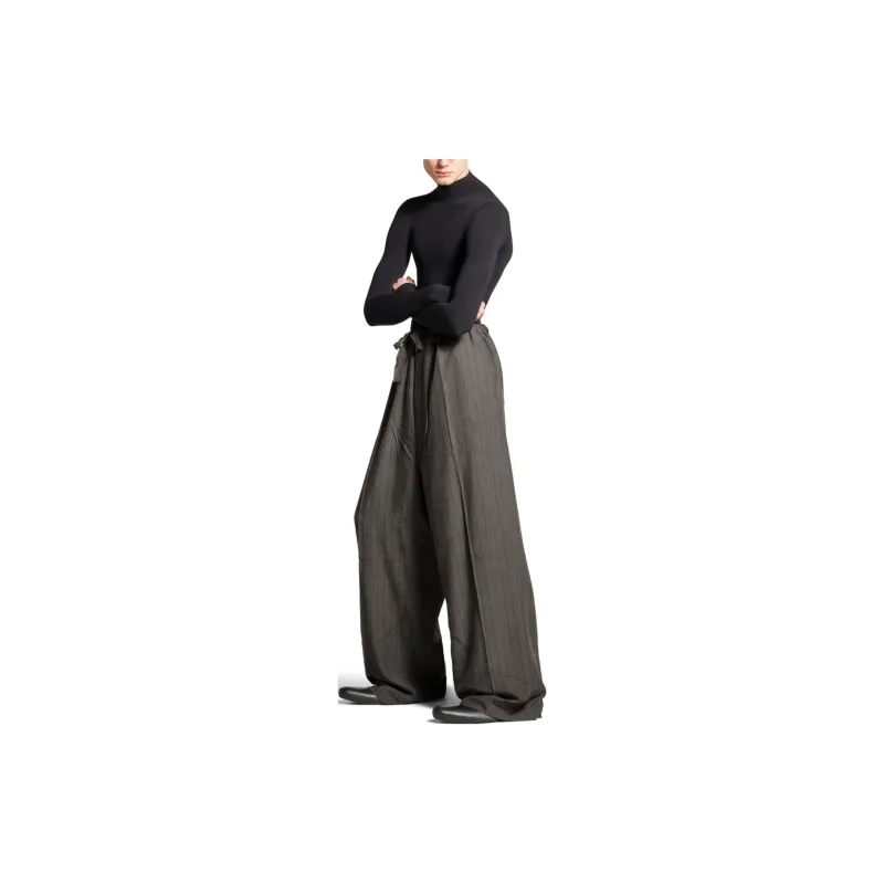 Balenciaga Pinstriped Fluid Tailored Pants-2