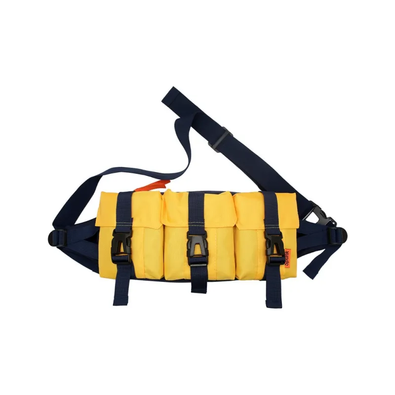 Yalu Oxford Crossbody Bag, Fanny Pack Regular Unisex Black/Blue/Yellow/Green-5