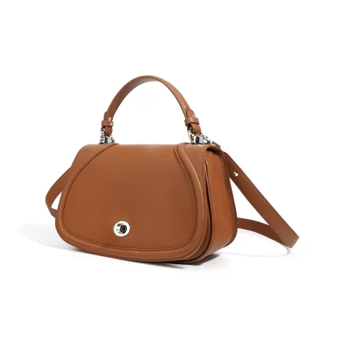 NIUMJ Cow Leather One Shoulder Handbag Regular Women's Multicolor