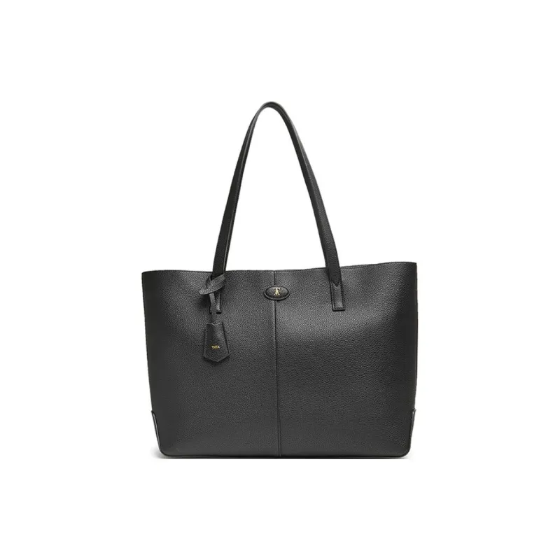Tata Cow Leather Tote Bag, Shopping Bag, Handbag, Shoulder Bag Tubas Women's Multicolor-5
