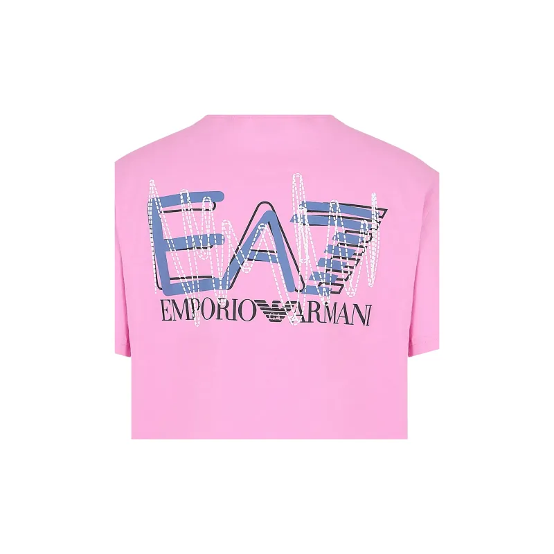 EMPORIO ARMANI EA7 T Shirt Unisex Pink-2