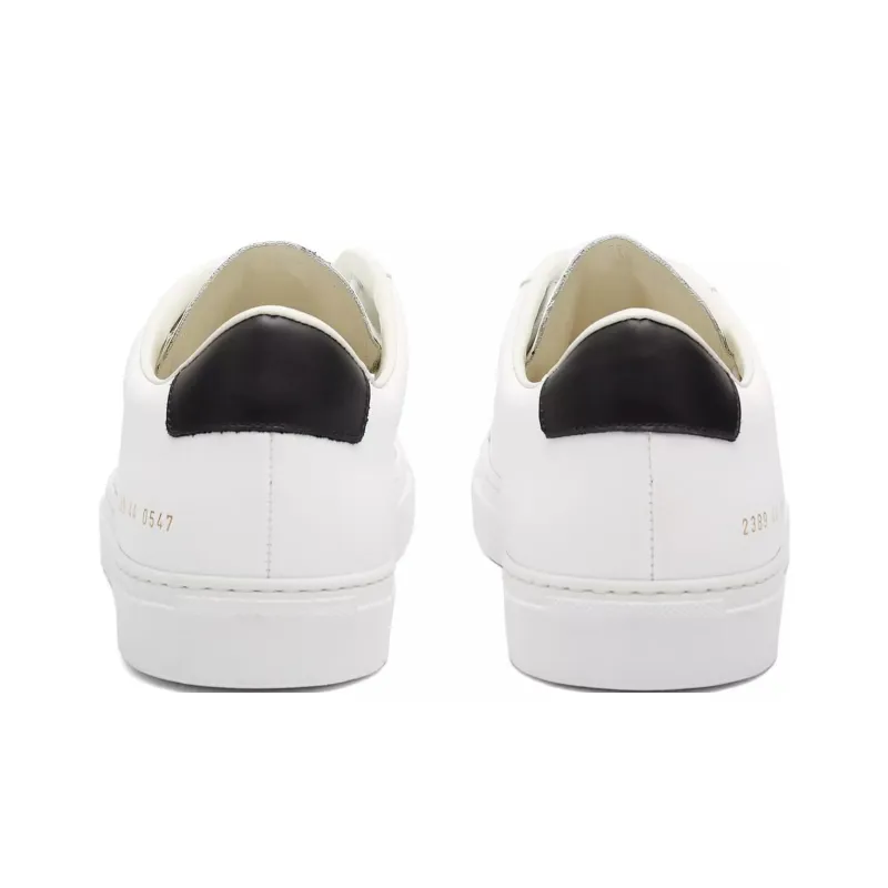 COMMON PROJECTS Retro Classic Low White Black-4