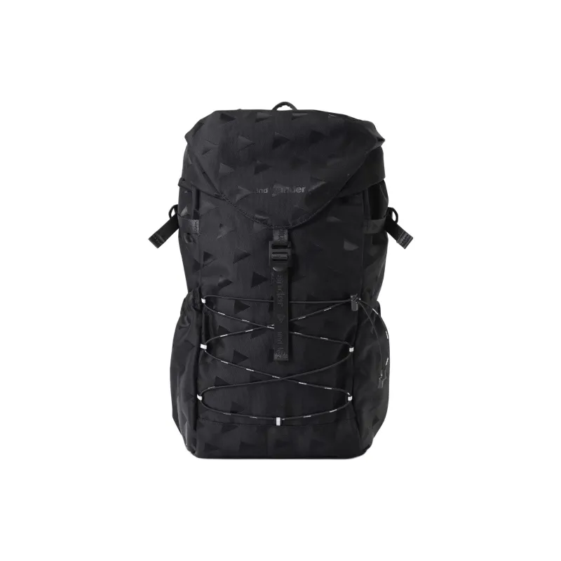 And Wander Backpacks Nylon Black Unisex-0
