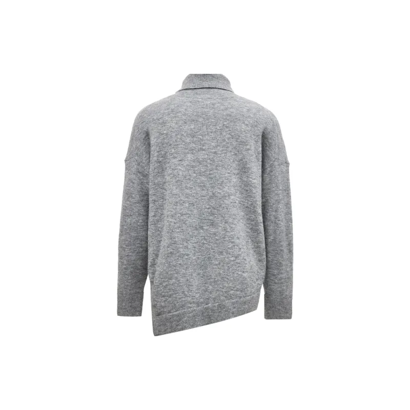 ONLY Knitwear Women's G44 Medium Heather Gray-1