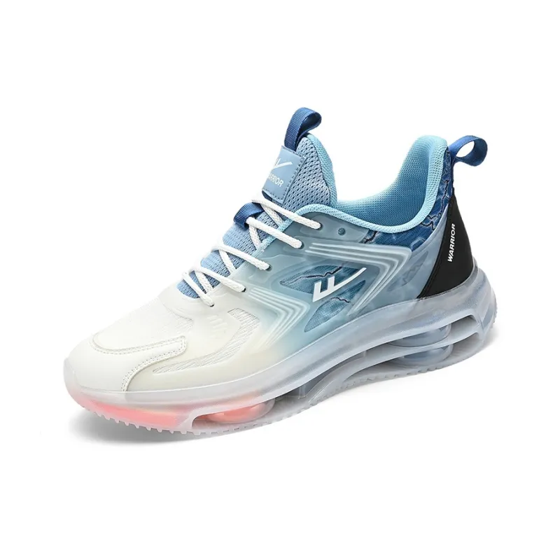 WARRIOR Chunky Sneakers Men Low Top White Blue White Hulan/White Blue Orange Black/White Black-1
